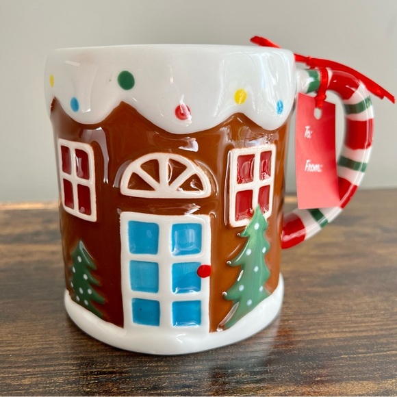 Lang| Christmas Winter Gingerbread House Ceramic Mug - Picture 1 of 3
